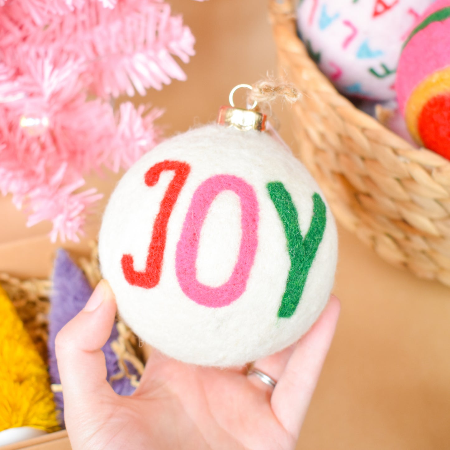 Assorted Felt Ornaments (Shiraleah)