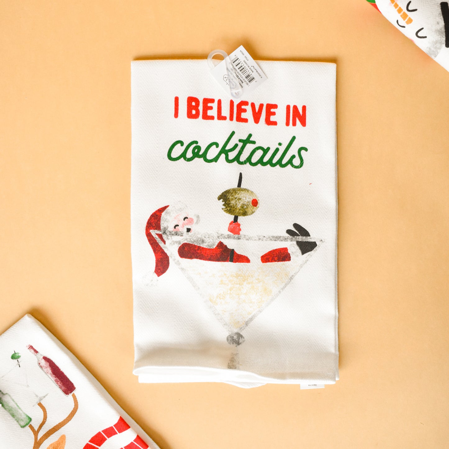 Holiday Bar Towels (Mud Pie)