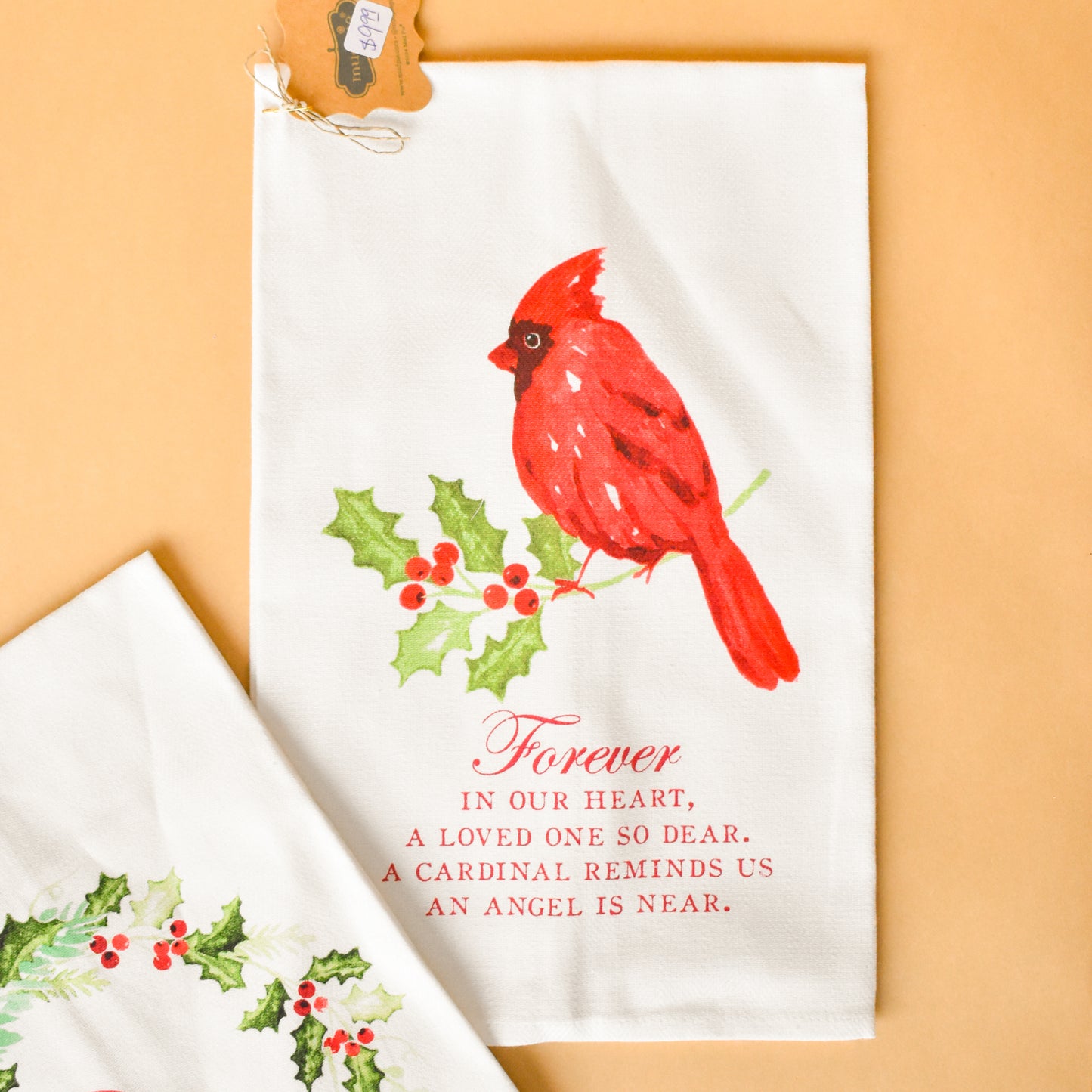 Cardinal Towel - Forever (Mud Pie)