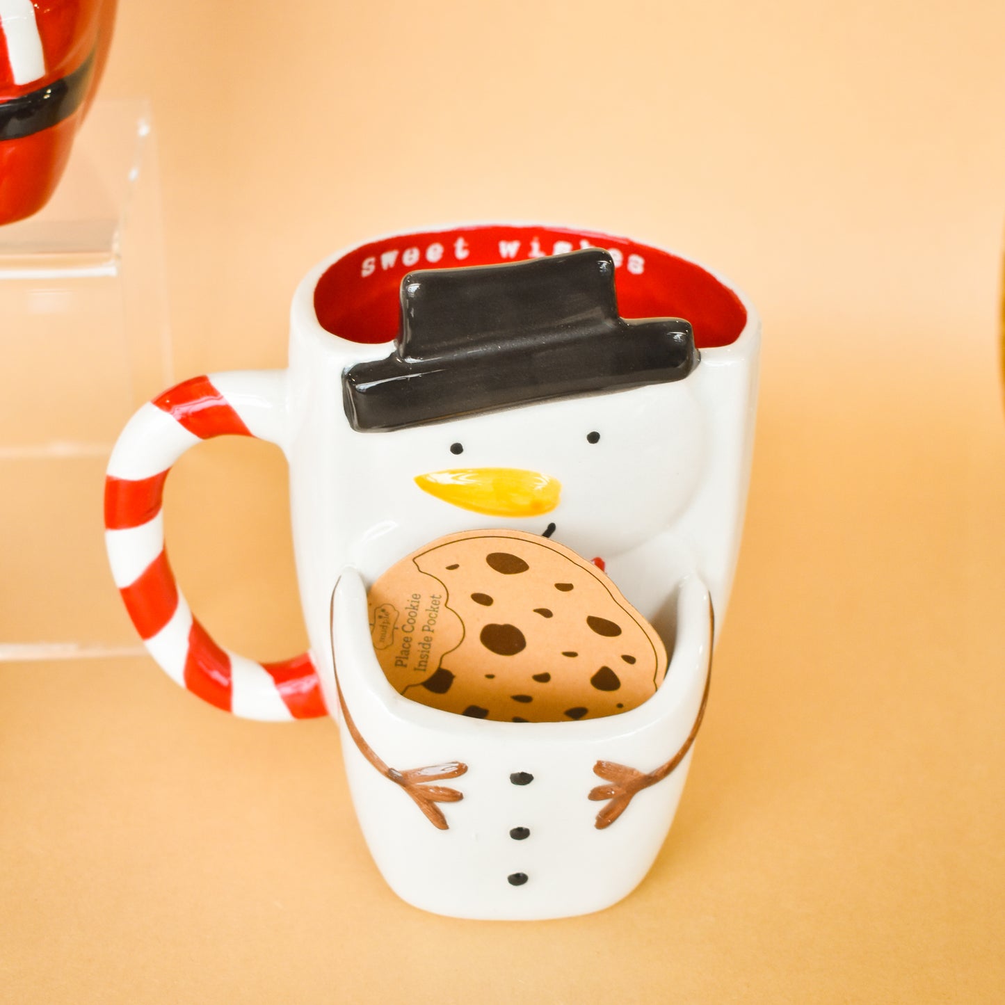 Christmas Milk & Cookie Pocket Mugs (Mud Pie)