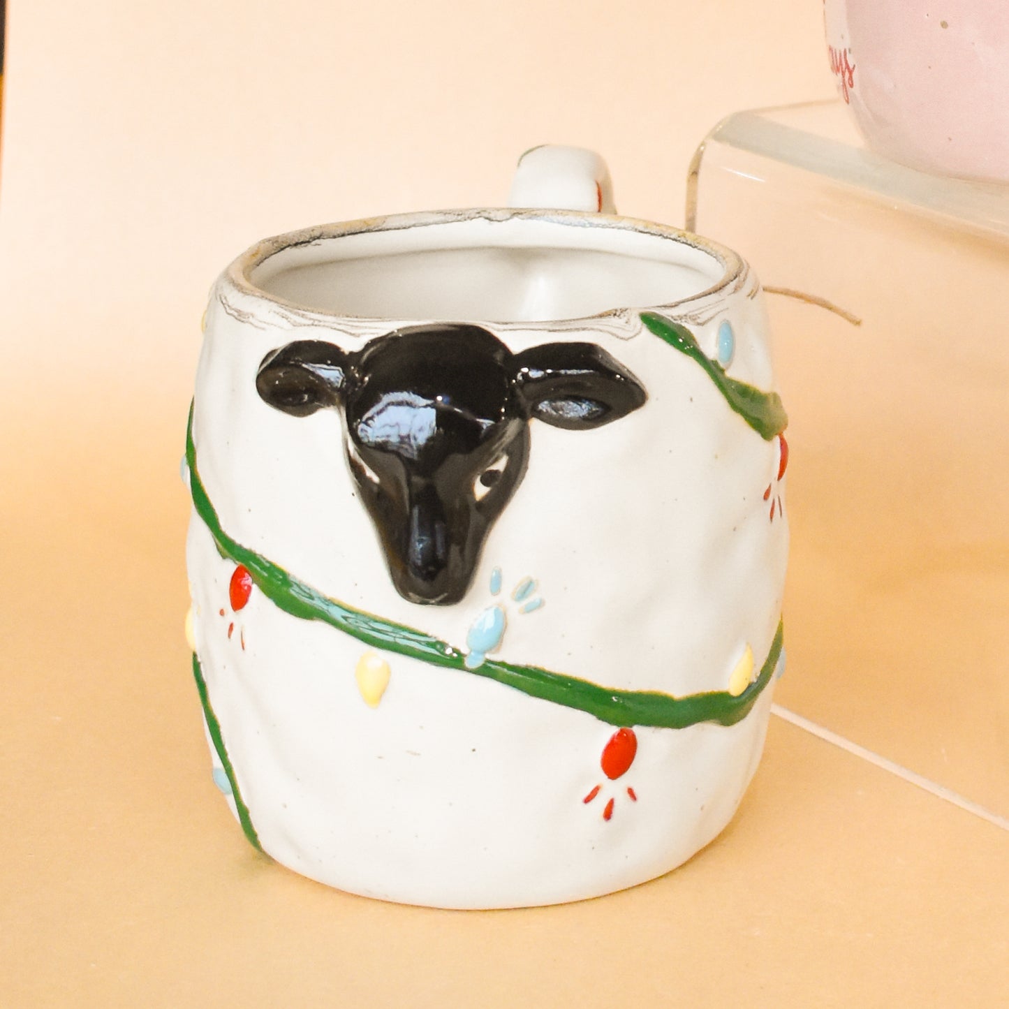 Christmas Farm Animal Mugs (Mud Pie)