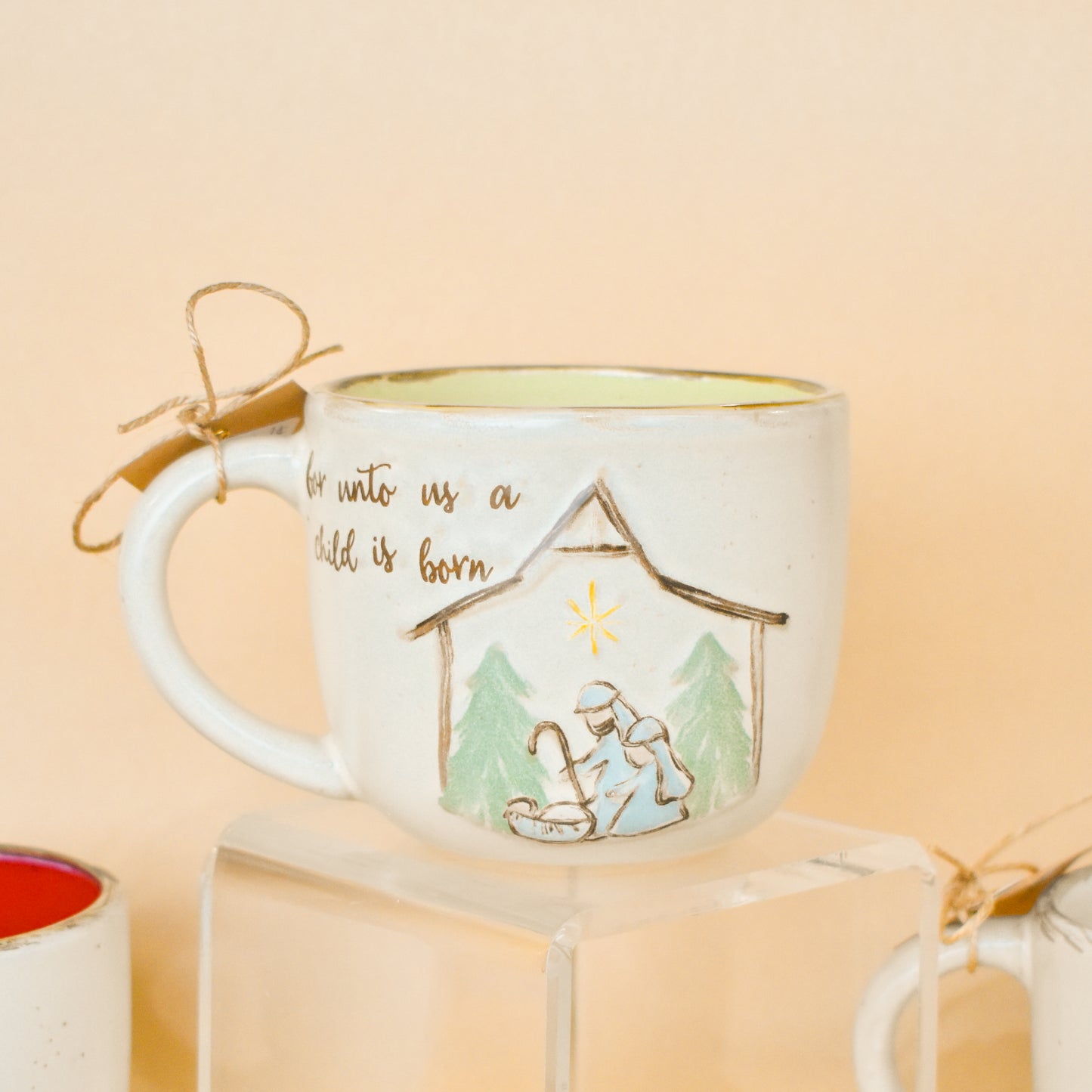 Nativity Church Mugs (Mud Pie)