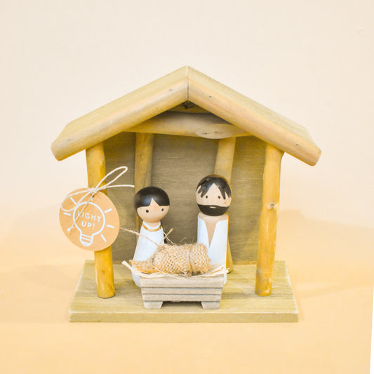 Light Up Nativity (Mud Pie)