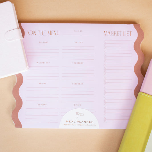 Meal Planner Notepad w/Magnets (Design Works)