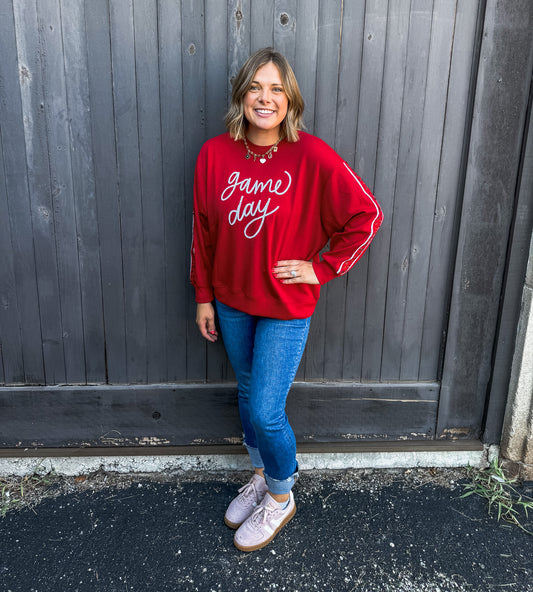 Sarah Game Day Sweatshirt