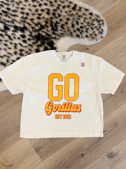 GO Gorillas Cropped Tee