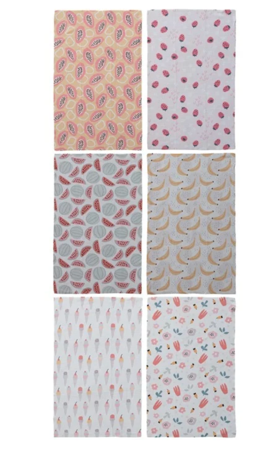 Recycled Microfiber Tea Towels (Hazel Mazel)
