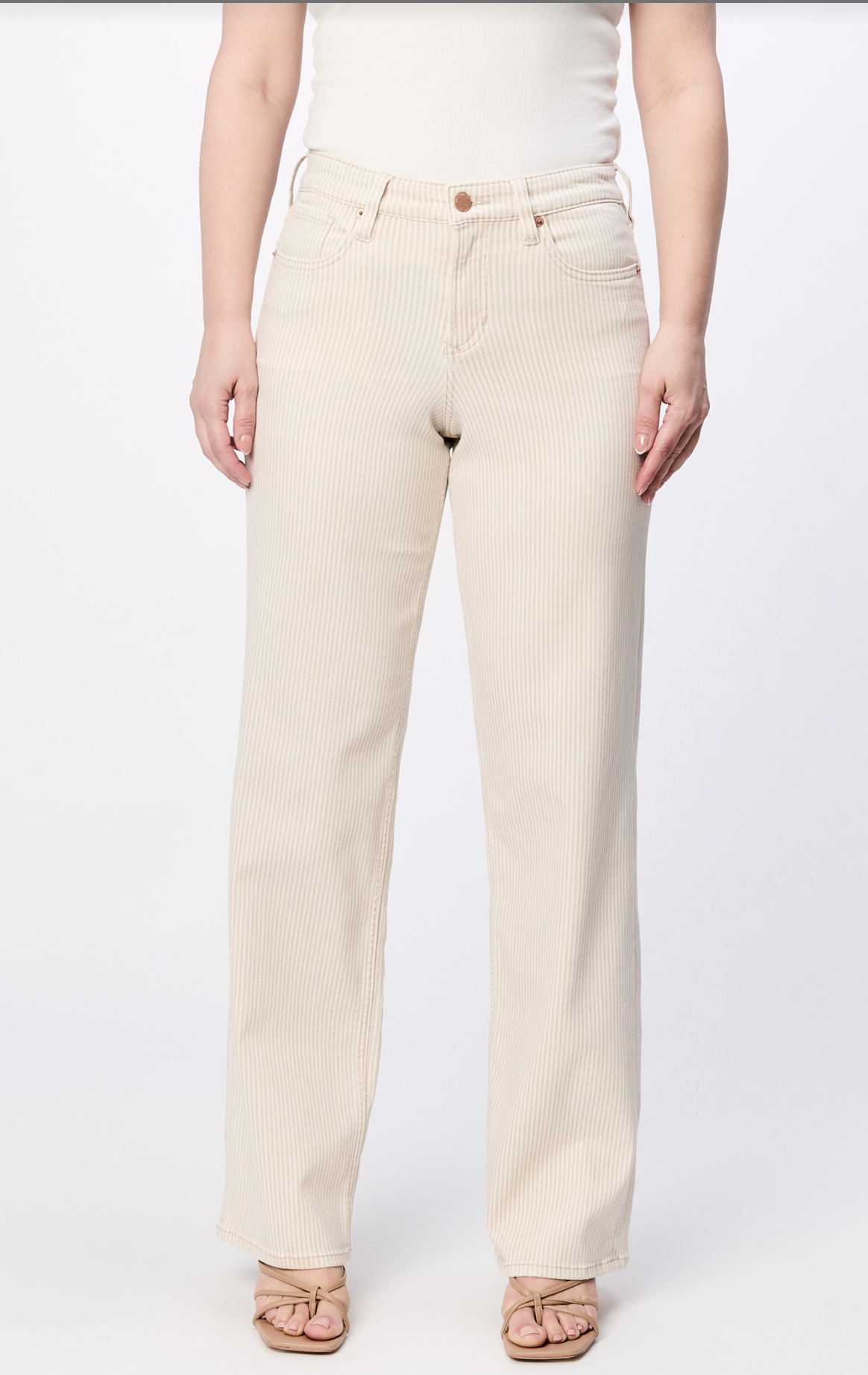 Sand Stripe Taylor Denim (Dear John)