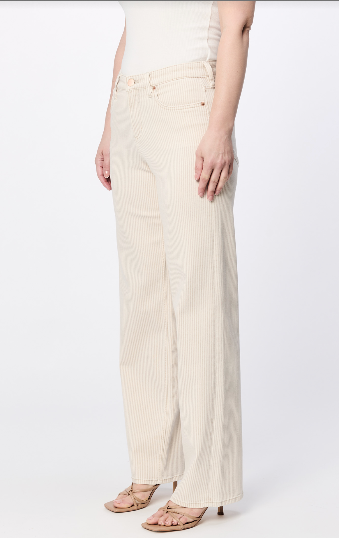 Sand Stripe Taylor Denim (Dear John)