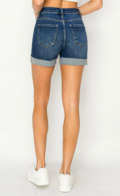 High Rise Cuffed Short