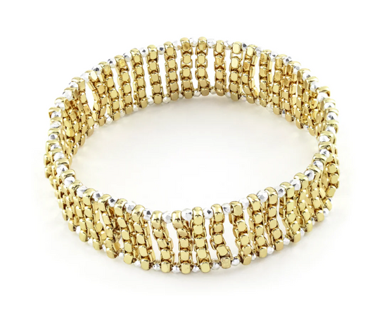 Felicia Mixed Metal Cuff