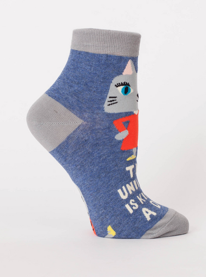 Universe is a Dick Ankle Socks
