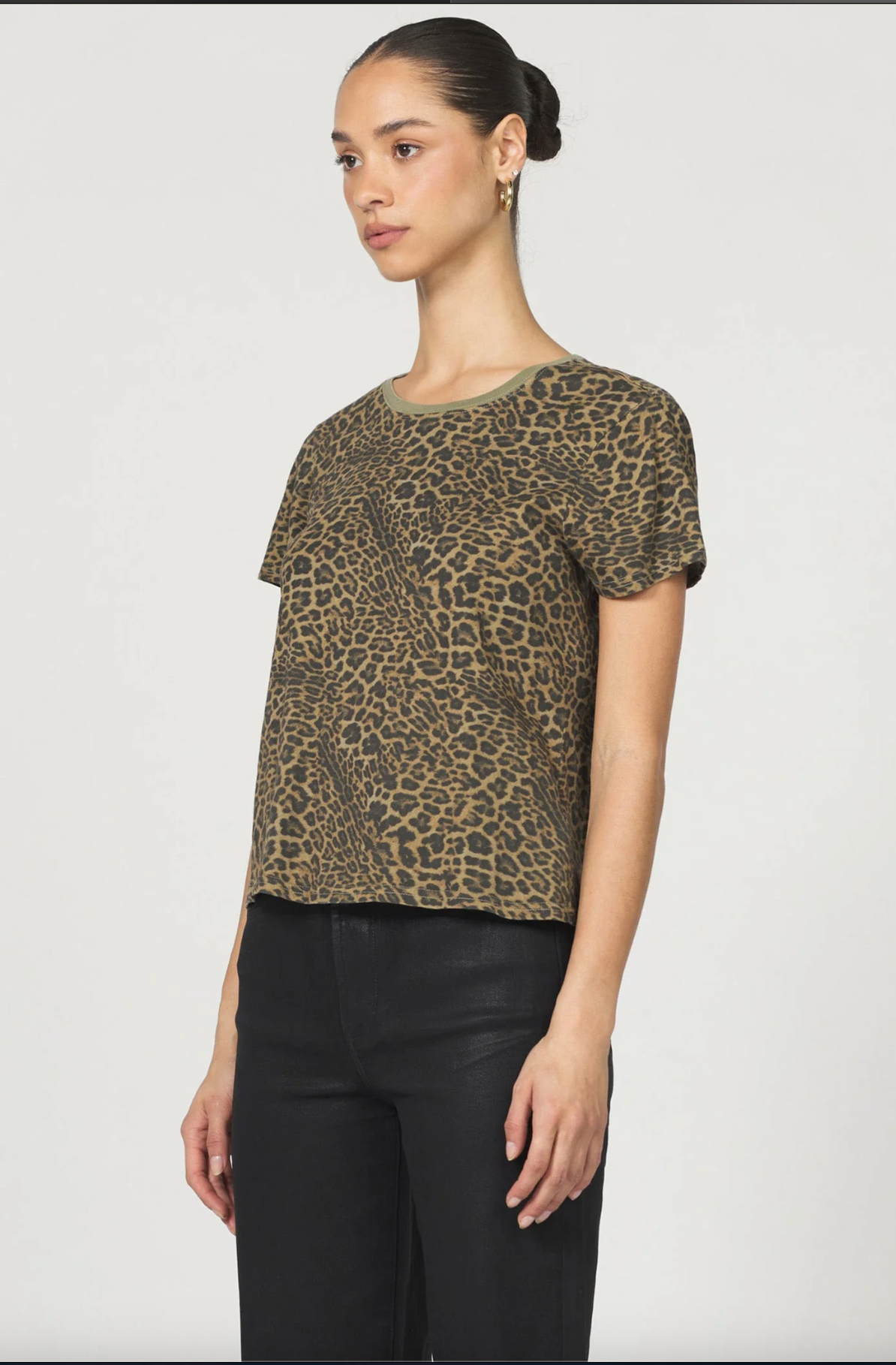 Vetiver Leopard Unity Tee