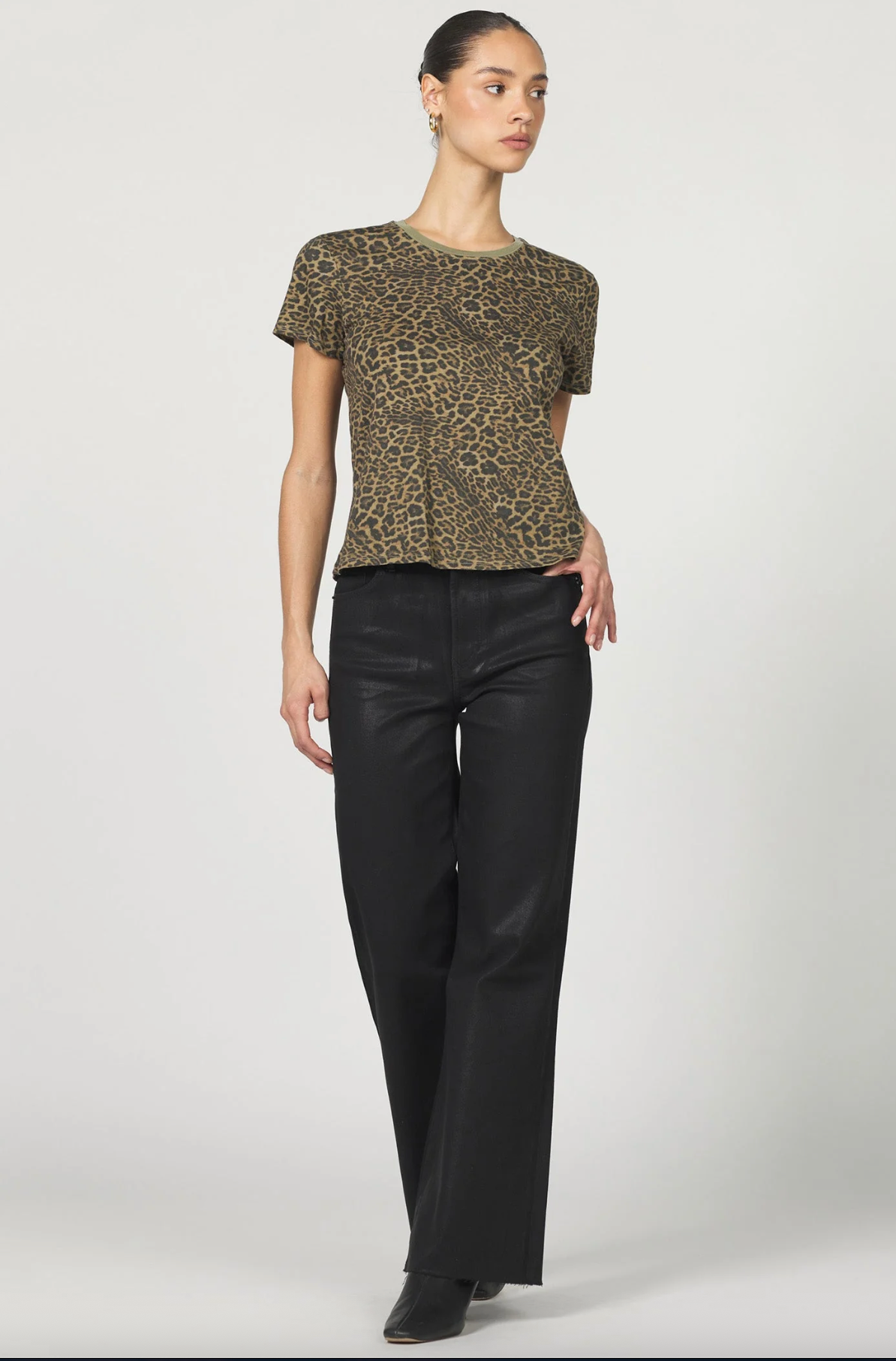 Vetiver Leopard Unity Tee