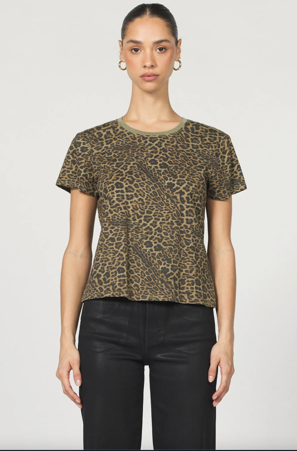 Vetiver Leopard Unity Tee