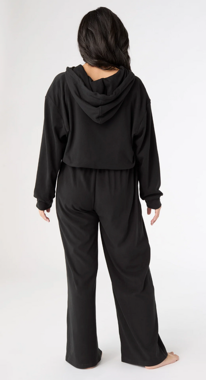 Black Snug Haven Jumpsuit
