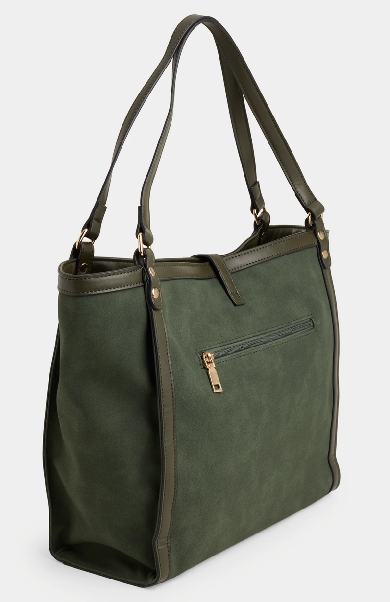 Vera Faux Suede Tote