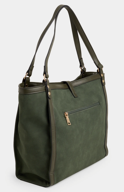 Vera Faux Suede Tote