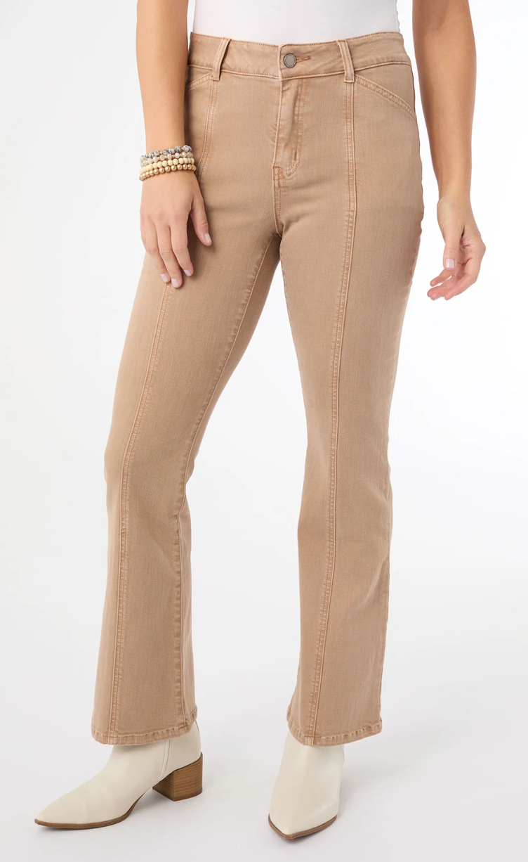 Natalie Camel Flare Pant