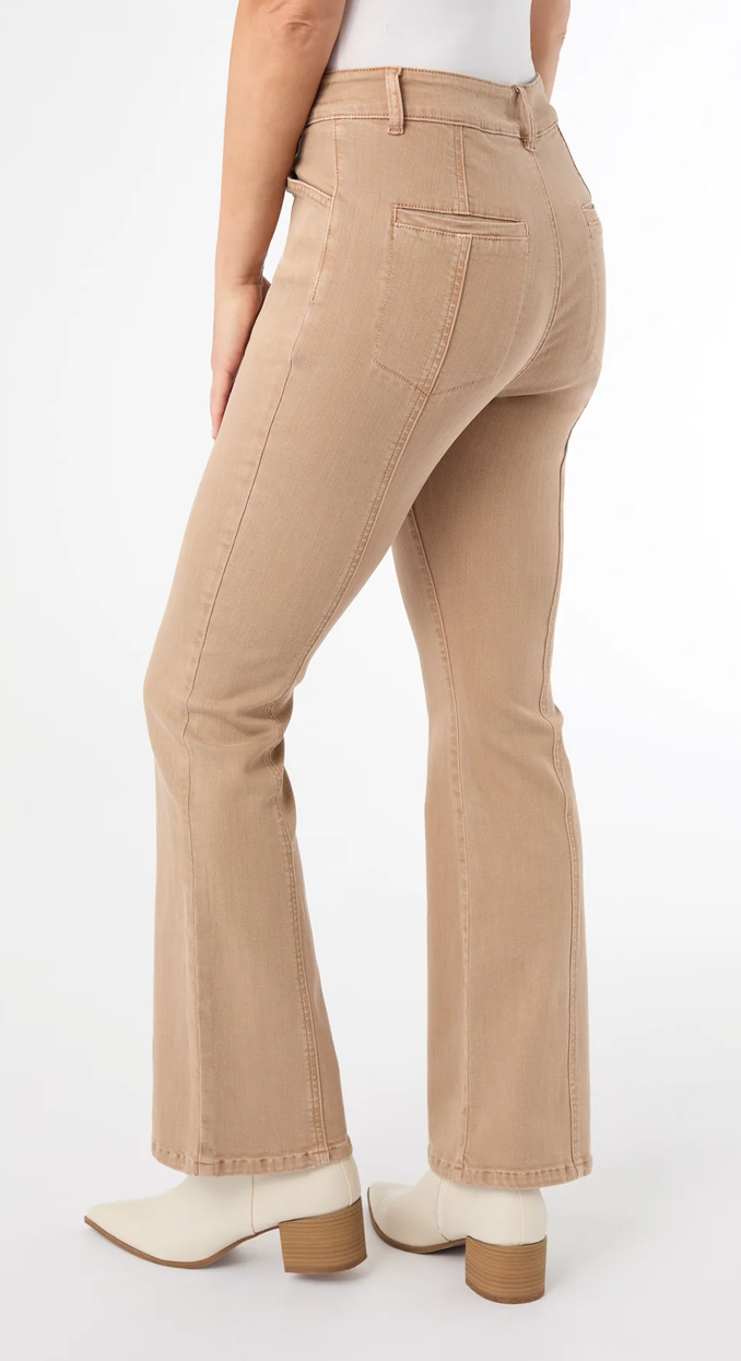 Natalie Camel Flare Pant