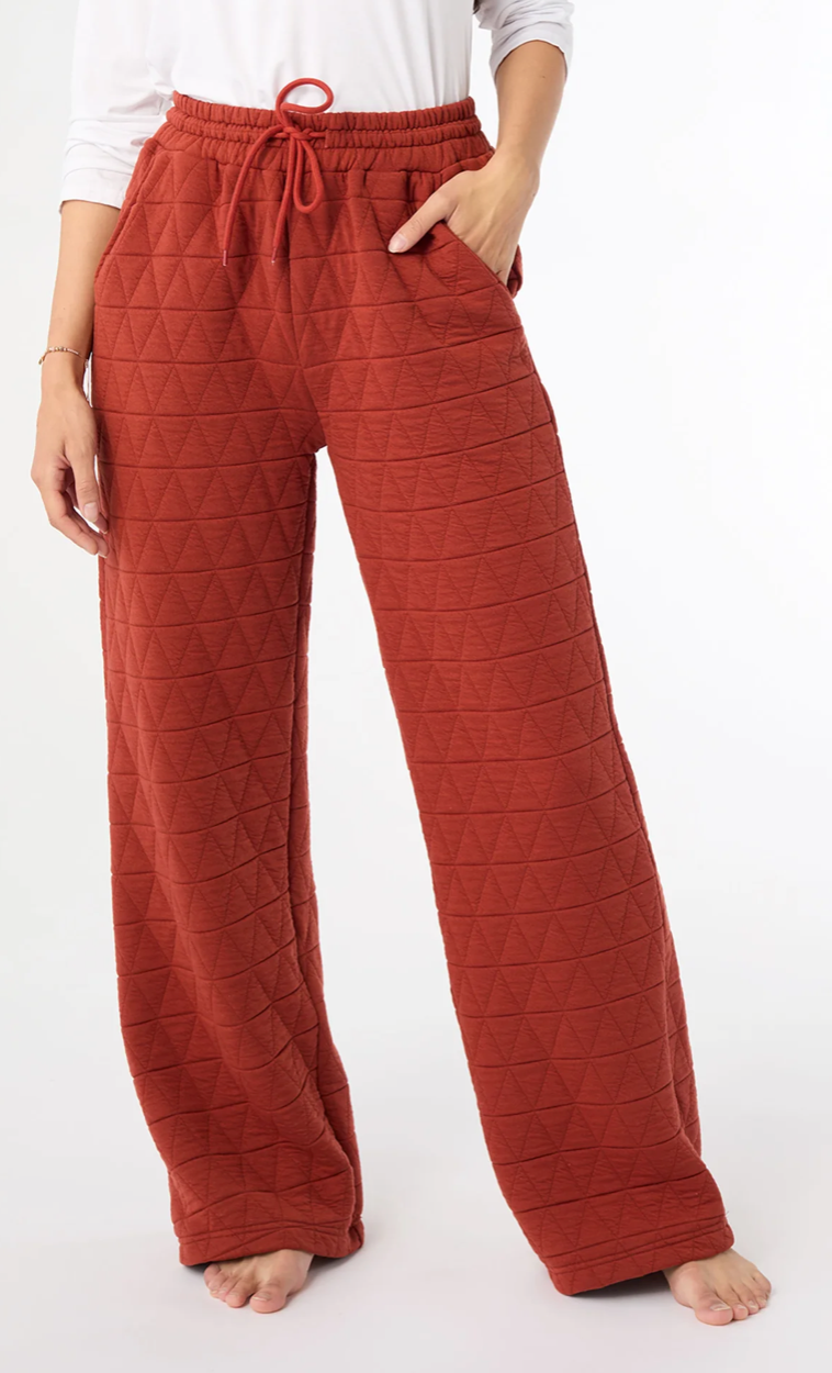 Cute Rust Quilt Bottom