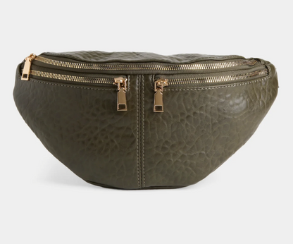 Presley Textured Sling + Belt Bag