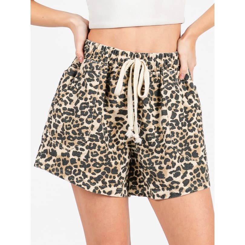 Wild Thing Leopard Shorts