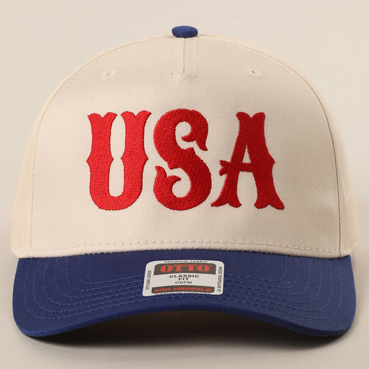 USA Two-Tone Trucker Hat