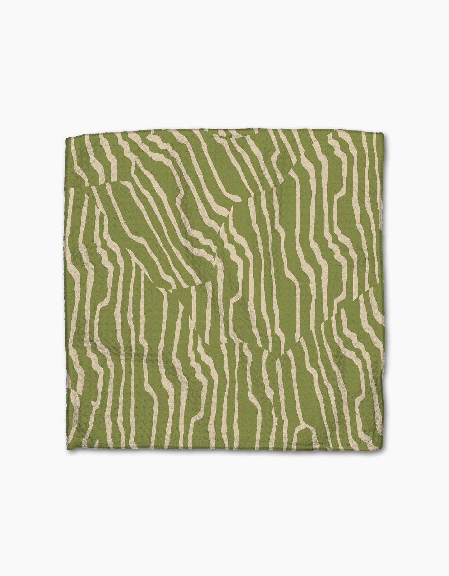 Stripe Funk Grounds Green Dishcloth Set
