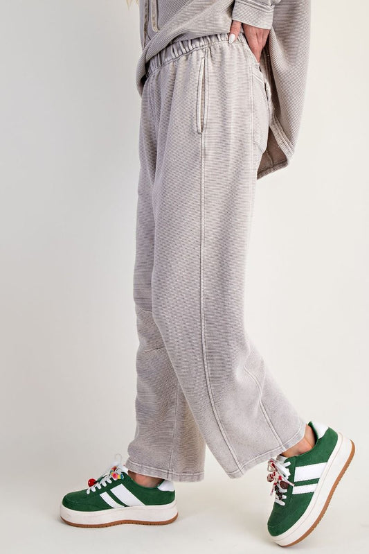 Lily Textured Rib Pant
