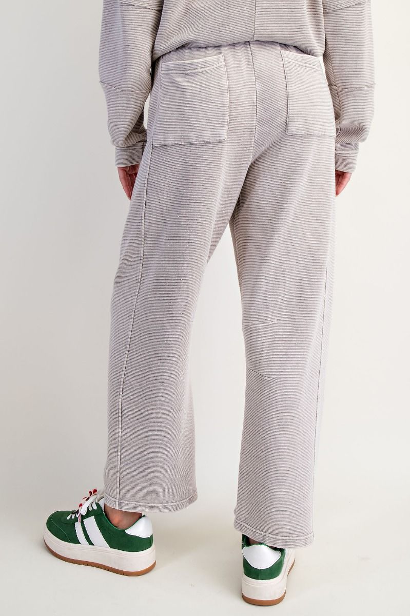 Lily Textured Rib Pant