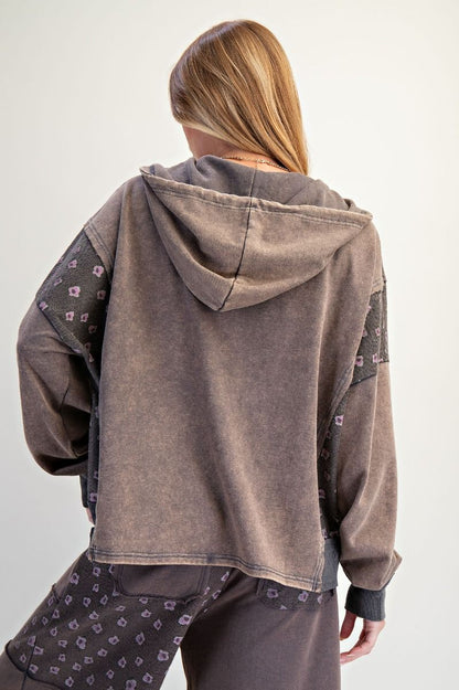 Jenny Flower Terry Hoodie