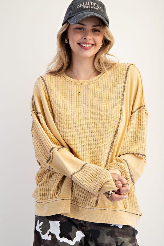 Serena Butter Yellow Thermal