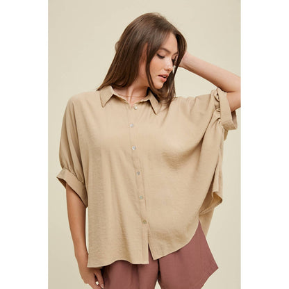 Oversized Boxy Button-up