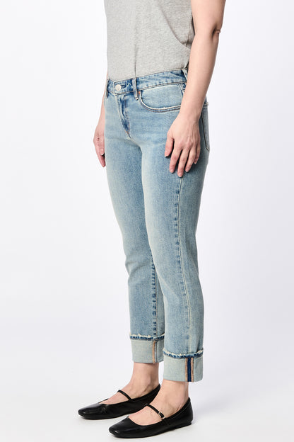 Halogen Blue Blaire Cuffed Denim