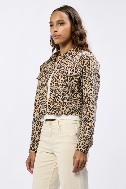 Diane Leopard Safari Jacket (Dear John)