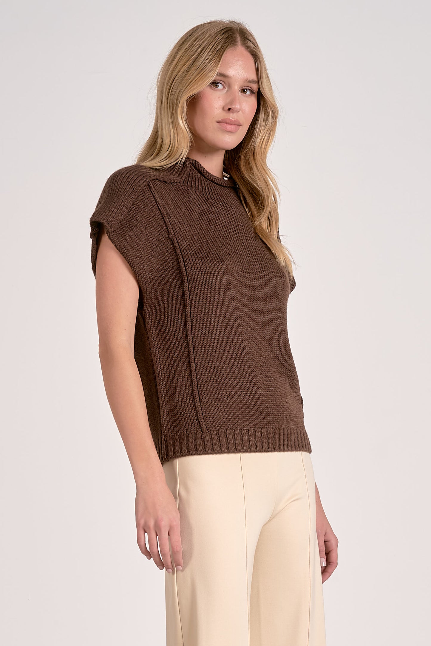 Emma Cap Sleeve Sweater