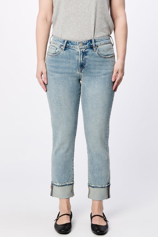 Halogen Blue Blaire Cuffed Denim