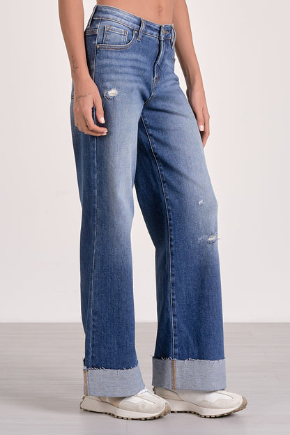 Phoebe Cuffed Denim