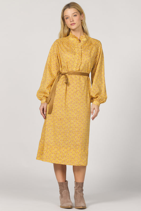 Chatra Marigold Calico Dress