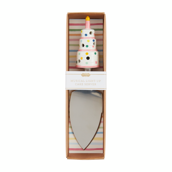 Musical Light Up Cake Server (Mud Pie)