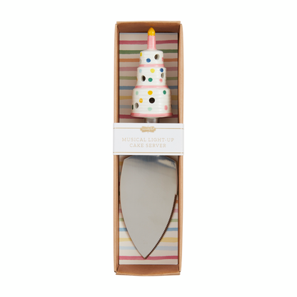 Musical Light Up Cake Server (Mud Pie)